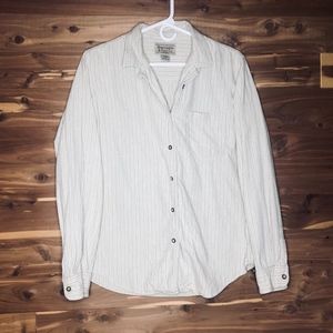 Abercrombie and Fitch Stripped button Down Small